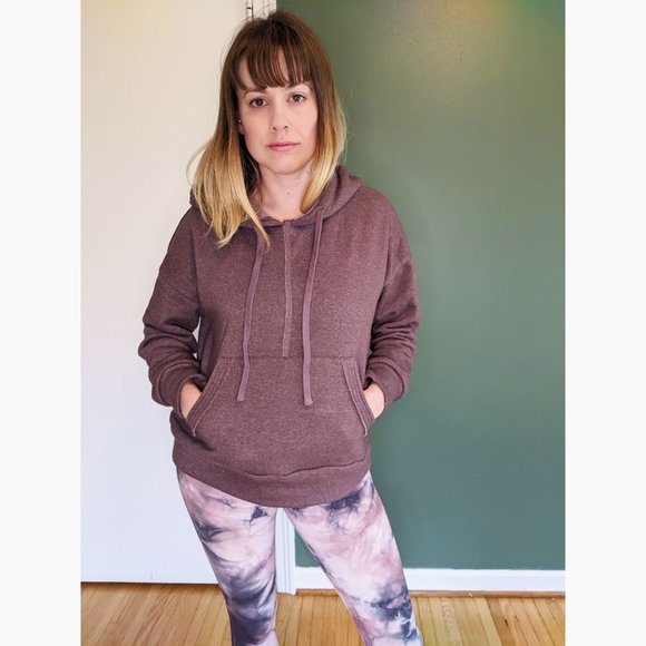 NWT FP Movement Work It Out Hoodie / Chaga - Picture 4 of 8